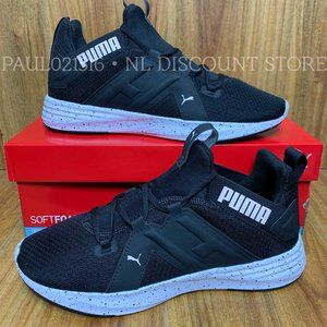 PUMA Women's Contempt Demi Mesh Soft-foam Sneakers Shoes, Black